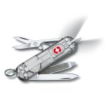 Victorinox Midnite Manager 0.6366.T2 švýcarský kapesní nožík s LED světlem počet funkcí 10 modrá (transparentní)