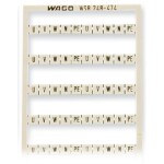 WAGO 248-474 rychlopopisný systém Mini-WSB bílá 5 ks