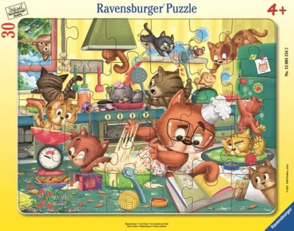 Ravensburger Puzzle: Kočičí blázinec