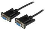 StarTech sériový null modem kabel DB9 černá 1 m / Sériový kabel / Null modem / DB9-DB9 (SCNM9FF1MBK)