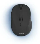 Hama MW-400 V2 černá / Ergonomická bezdrátová myš / 6 tlačítek / 2.4 GHz / 1600 DPI