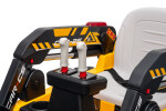 Mamido Dětský elektrický nakladač CAR-26A žlutý | 4x4 | RC 2.4Ghz | EKO kůže | 12V10Ah
