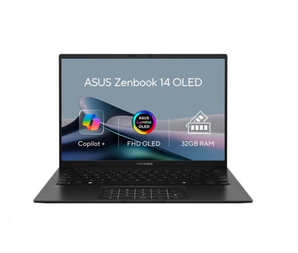 ASUS NTB Zenbook 14 (UM3406GA-OLED171W), AI 5 430, 14" WUXGA, 16GB, 512GB SSD, Radeon, W11 Home, Jade Black EDF_2910474