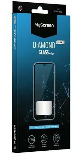 MyScreen Diamond Glass Edge Lite FG pro Nothing Phone (3a) Pro černá / Ochranné tvrzené sklo / 9H / 0,33 mm