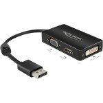 Renkforce RF-5234038 USB-C® / HDMI kabelový adaptér [1x USB-C® zástrčka - 1x HDMI zásuvka] černá stínění pletivem 0.15 m