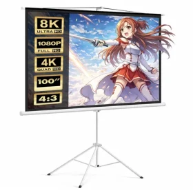 100" Promítací plátno MC-595 / Promítací plátno / stativové / 4:3 / 200x150 cm (MC-595)