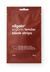 Vilgain Sušené steakové proužky BIO – chilli 25 g