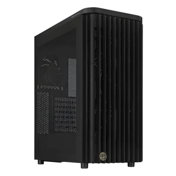 ASUS ProArt PA401 WOOD černá/dřevo, mesh / Počítačová skříň / ATX / mesh přední panel / USB-C 20Gbps / bez zdroje (90DC00M0-B39040)