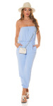 Sexy Koucla Musthave Summer Bandeau Overall barva babyblue velikost Einheitsgroesse