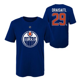 Outerstuff Dětské Tričko Edmonton Oilers Leon Draisaitl Player T-Shirt Velikost: Dětské let)