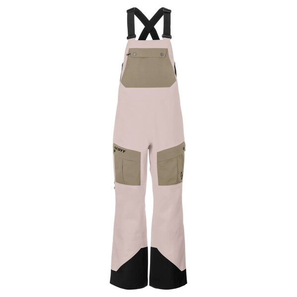 SCOTT Pants W's Vertic Utility 3L, Wax Pink/Portobell (vzorek) velikost: M