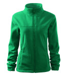 Jacket fleece dámský středně zelená XL