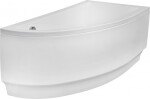 HOPA - Asymetrická vana FONDI - Nožičky k vaně - S nožičkami, Rozměr vany - 150 × 70 cm, Způsob provedení - Pravé OLVFON15P+OLVPINOZ