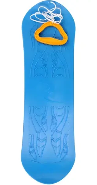 PLASTKON Kluzka modrá / Kluzák na sníh / plast / bez vázání / nosnost 50 kg (mo)