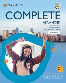 Complete Advanced Student´s Book without Answers with Digital Pack, 3rd edition - Guy Brook-Hart