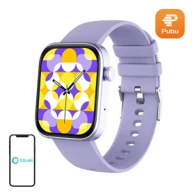 COLMi P71 fialová / Chytré hodinky / 1,9" displej / IP68 / 100+ sportovních režimů / Bluetooth hovory (P71 Purple)