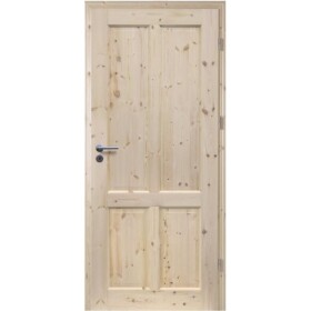 Interiérové dveře Finskie plné 80P sukaté nelakované
