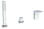IDEAL STANDARD - La Dolce Vita Baterie na okraj vany, 3-otvorová instalace, chrom BD670AA