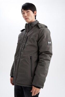 DEFACTO Waterproof Windproof Hooded Coat