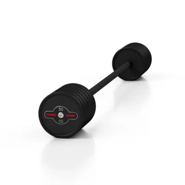 MARBO MW-SG-50 Rovná, obouruční činka, 50 kg, černá (5901720128577)