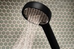 HANSGROHE - Activera S Sprchový set s termostatem, průměr 24 cm, 2 proudy, EcoSmart+, matná černá 28083670