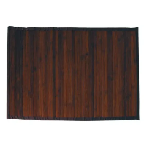 Spirella YALONG koupelnová bambusová předložka 50 x 80 cm hnědá / protiskluz (3478680046798)