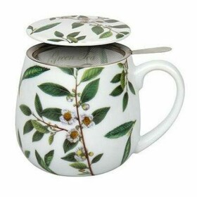 Hrnek se sítkem My favourite tea Green - zelený čaj