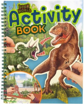 Omalovánky, šešit aktivit Dino World Activity Book