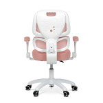 Dětská židle, výškově nastavitelná, růžová síťovina, KA-K1063 PINK
