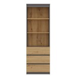 Regál kancelářská 3 zásuvky 3 police Olimp antracit/artisan