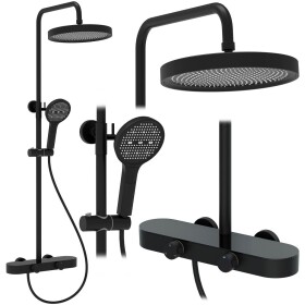 REA - Sprchový set Creo Black REA-P0360