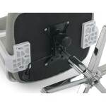 Kancelářská židle, houpací mechanismus, šedá, KA-K2031 GREY