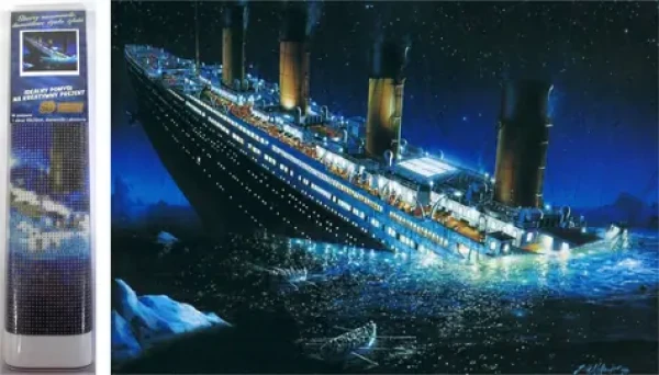 NORIMPEX Diamantové malování Titanic