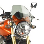 A305 plexi kouřové Honda CB 600 Hornet (05-06) včetně montážní sady, vxš312x408 mm