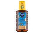 Nivea Sun Protect & Bronze olej na opalování ve spreji podporující zhnědnutí OF20 200 ml