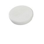 Dahle magnet plánovací, Ø 32 mm, 8 N, 10 ks, bílý