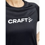 Běžecké tričko CRAFT CORE Unify Logo - černé Velikost textilu: XL
