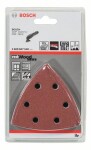 Bosch Accessories 2608607540 sada brusného papíru pro delta brusky na suchý zip, s otvory Zrnitost 60, 80, 120, 180, 240