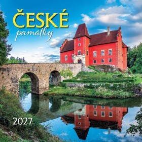 Kalendář 2027 nástěnný: ČESKÉ PAMÁTKY