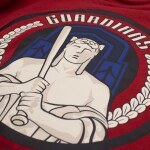 Nike Pánská mikina Cleveland Guardians MLB City Connect 2-Hit Club Crew Velikost: 2XL