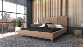 FRONTI Postel SAND 160x200 béžová