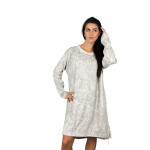 HOSH Mikinové šaty BLAIR Velikost: UNI, Barva: Bílá