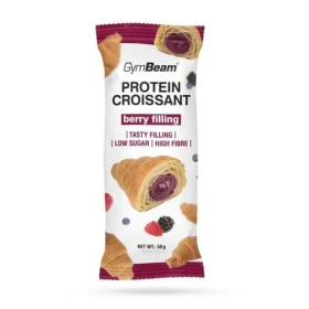 Proteinový croissant s příchutí lesních plodů - GymBeam (bobulovité ovoce, 50 g) (118618-1-50g-berry)