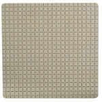 MSV QUADRO Premium protiskluzová podložka do sprchy béžová / SBS kaučuk / 54 x 54 cm