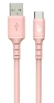 TB Touch USB-A - USB-C růžová / Datový kabel / 1 m / silikonový (AKTBXKUCMISI10P)