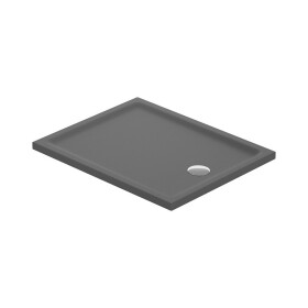 CERSANIT - Sprchová vanička obdélníková TAKO 100x80x4 šedá mat S204-031