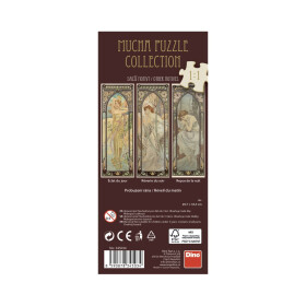 Puzzle Panoramic Alfons Mucha: Probuzení rána 75 dílků - Dino