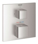 GROHE - Grohtherm Cube Termostatická sprchová baterie pod omítku, supersteel 24153DC0