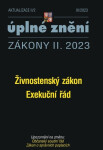Aktualizace II/2 2023 Živnostenský zákon, Exekuční řád - kolektiv autorů