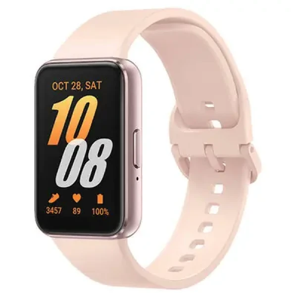 Rozbaleno - SAMSUNG Galaxy Fit3 zlatá-růžová / Fitness náramek / 1.6" AMOLED / 256x402 / 5ATM / BT / rozbaleno (SM-R390NIDAEUE.rozbaleno)